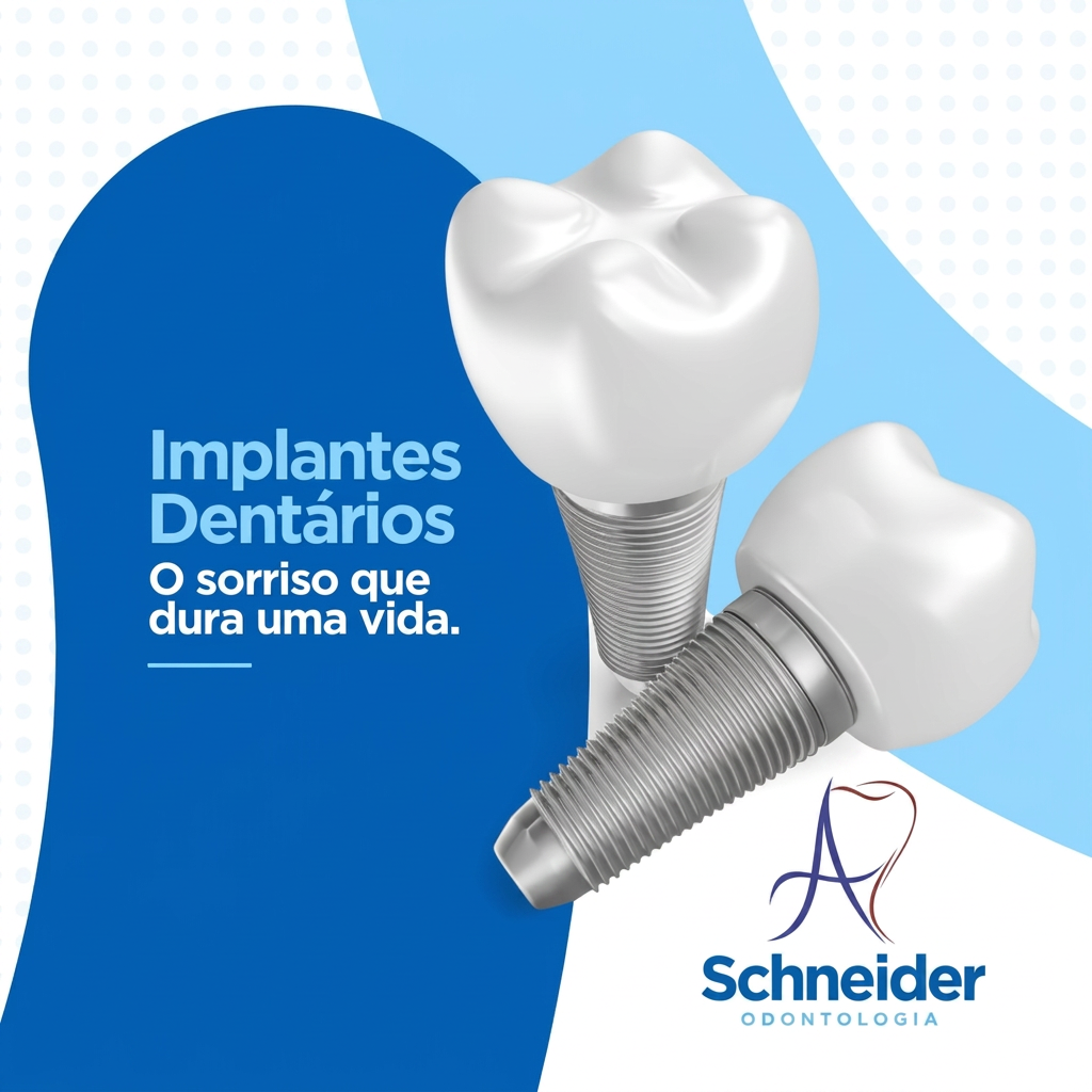 Implantes dentários realizados na clínica